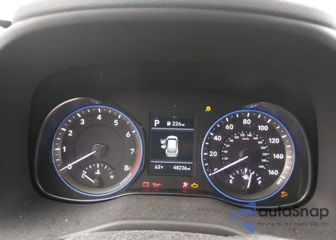 2020 Hyundai Kona Sel from USA, damaged, VIN KM8K22AA7LU576862